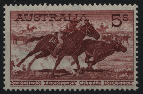 Australien 1961 - Mi-Nr. 313 ** - MNH - Pferde / Horses