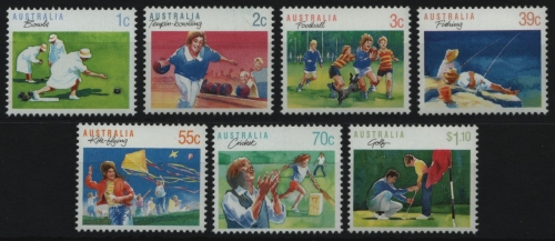Australien 1989 - Mi-Nr. 1139-1145 A ** - MNH - Sport