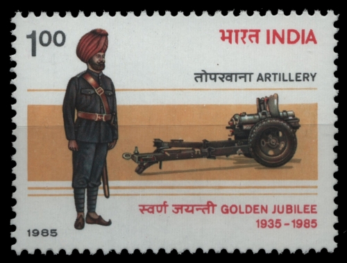 Indien 1985 - Mi-Nr. 1012 ** - MNH - Militär / Military