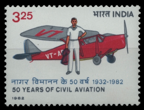 Indien 1982 - Mi-Nr. 919 ** - MNH - Flugzeuge / Airplanes
