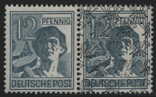 Bizone 1948 - Mi-Nr. 40 II F ** - MNH - BPP-Signatur