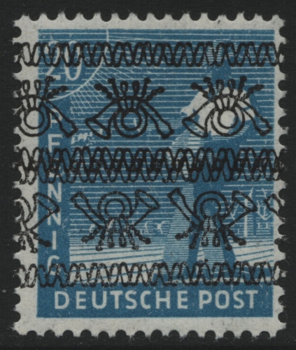 Bizone 1948 - Mi-Nr. 43 I DK ** - MNH - BPP-Signatur