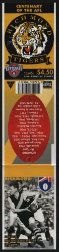 Australien 1996 - Mi-Nr. 1565 ** - MNH - MH 96 - Football - Tigers, Richmond