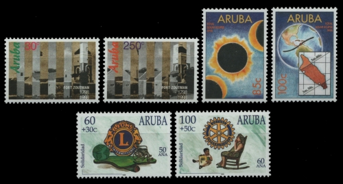 Aruba 1998 - Mi-Nr. 215-216, 217-218 & 219-220 ** - MNH - 3 Ausgaben