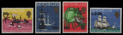 Seychellen 1967 - Mi-Nr. 250-253 ** - MNH - Schiffe / Ships