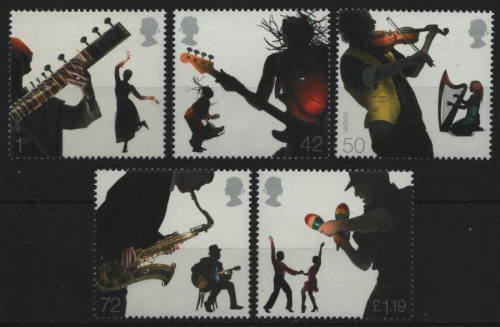 Großbritannien 2006 - Mi-Nr. 2446-2450 ** - MNH - Musik