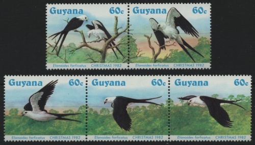 Guyana 1984 - Mi-Nr. 1266-1270 ** - MNH - Vögel / Birds