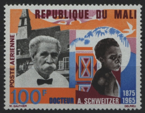Mali 1965 - Mi-Nr. 116 ** - MNH - Albert Schweitzer