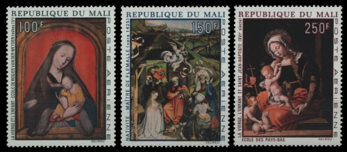 Mali 1970 - Mi-Nr. 217-219 ** - MNH - Gemälde / Paintings