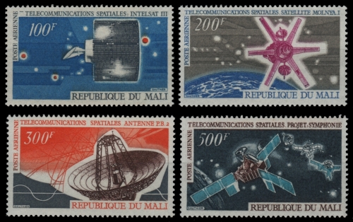 Mali 1970 - Mi-Nr. 233-236 ** - MNH - Raumfahrt / Space