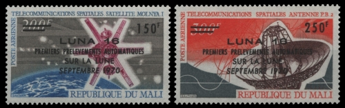 Mali 1970 - Mi-Nr. 245-246 ** - MNH - Raumfahrt / Space