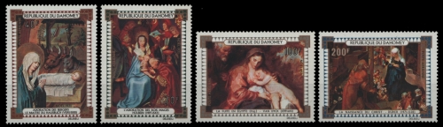Dahomey 1971 - Mi-Nr. 463-466 ** - MNH - Weihnachten / X-mas