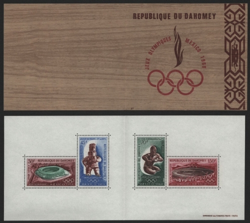 Dahomey 1968 - Mi-Nr. Block 15 ** - MNH - Olympia Mexiko