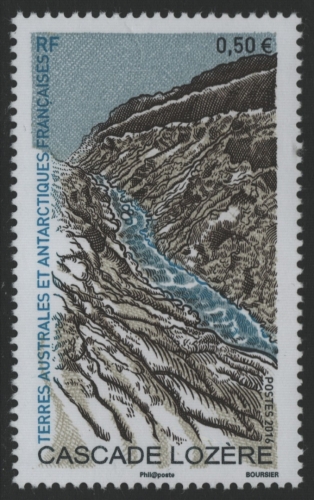 TAAF 2016 - Mi-Nr. 909 ** - MNH - Natur - Wasserfall