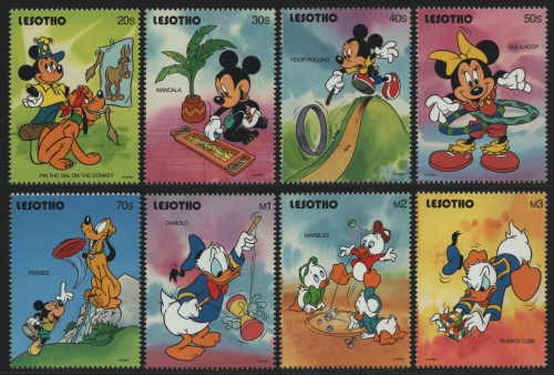 Lesotho 1991 - Mi-Nr. 935-942 ** - MNH - Walt Disney