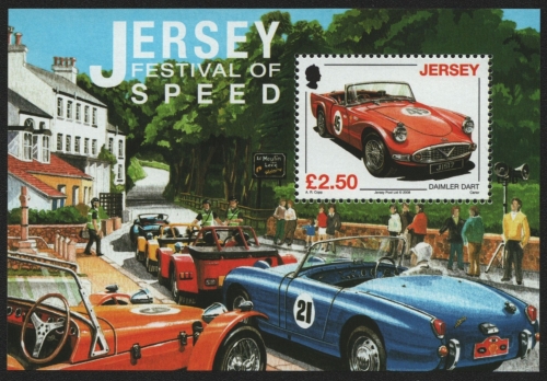 Jersey 2008 - Mi-Nr. Block 71 ** - MNH - Autos / Cars