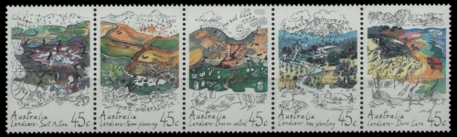 Australien 1992 - Mi-Nr. 1306-1310 ** - MNH - Landschaftspflege