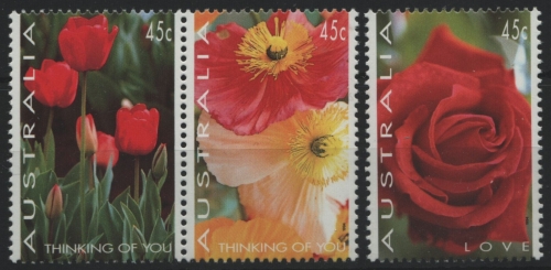 Australien 1994 - Mi-Nr. 1391-1393 A ** - MNH - Grußmarken