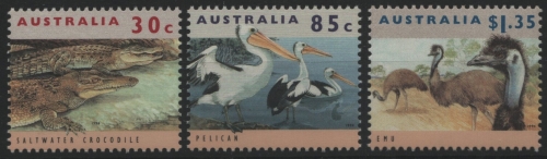 Australien 1994 - Mi-Nr. 1394-1396 ** - MNH - Wildtiere / Wild animals