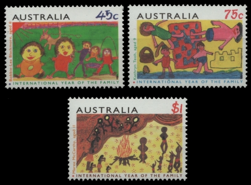 Australien 1994 - Mi-Nr. 1399-1401 ** - MNH - Kinderzeichnungen
