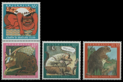 Australien 1994 - Mi-Nr. 1415-1418 ** - MNH - Australische Fabelwesen