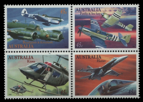 Australien 1996 - Mi-Nr. 1532-1535 ** - MNH - Flugzeuge / Airplanes