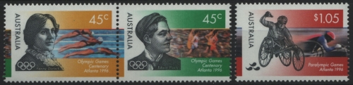 Australien 1996 - Mi-Nr. 1579-1581 ** - MNH - Olympia Atlanta