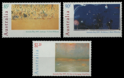 Australien 1997 - Mi-Nr. 1611-1613 ** - MNH - Gemälde / Paintings