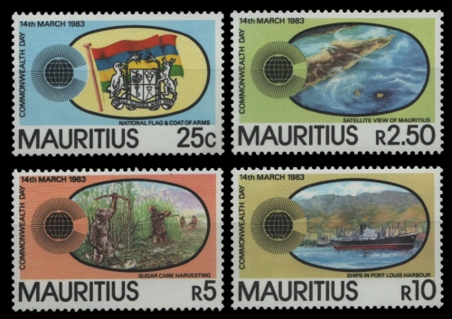 Mauritius 1983 - Mi-Nr. 554-557 ** - MNH - Schiffe / Ships