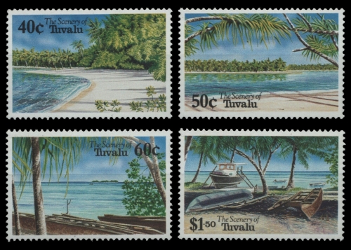 Tuvalu 1994 - Mi-Nr. 679-682 ** - MNH - Natur - Landschaften