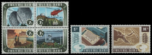 Papua-Neuguinea 1973 - Mi-Nr. 234-239 ** - MNH - Kommunikation
