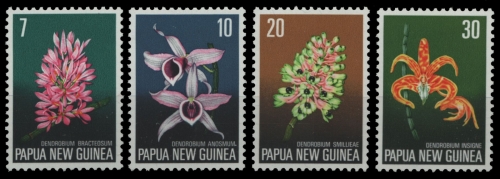 Papua-Neuguinea 1974 - Mi-Nr. 275-278 ** - MNH - Orchideen / Orchids
