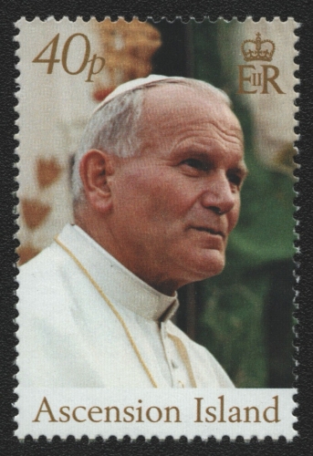 Ascension 2005 - Mi-Nr. 958 ** - MNH - Tod Papst Johannes Paul II