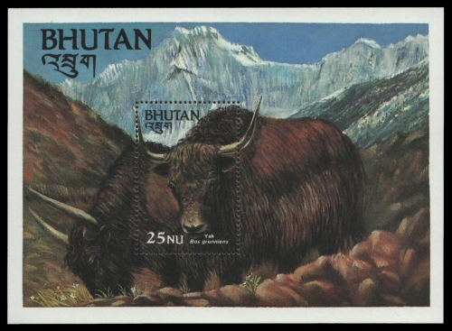 Bhutan 1984 - Mi-Nr. Block 103 ** - MNH - Wildtiere / Wild animals