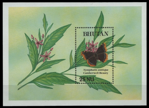 Bhutan 1990 - Mi-Nr. Block 240 ** - MNH - Schmetterlinge / Butterflies