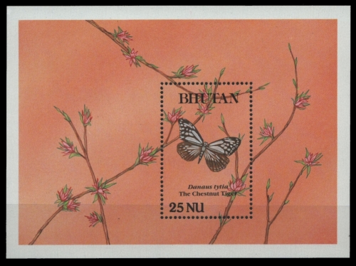 Bhutan 1990 - Mi-Nr. Block 245 ** - MNH - Schmetterlinge / Butterflies