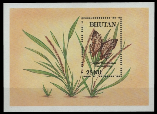 Bhutan 1990 - Mi-Nr. Block 248 ** - MNH - Schmetterlinge / Butterflies