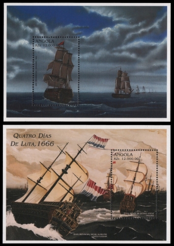 Angola 1996 - Mi-Nr. Block 27 & 28 ** - MNH - Schiffe / Ships