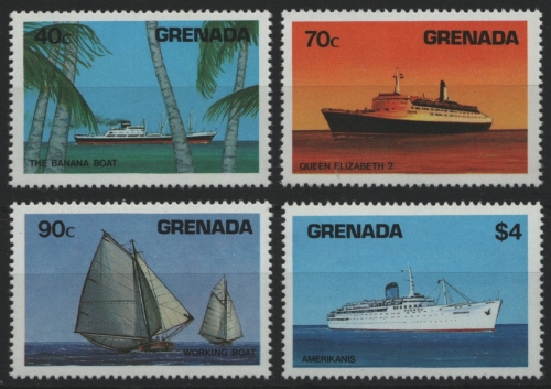 Grenada 1984 - Mi-Nr. 1307-1310 ** - MNH - Schiffe / Ships