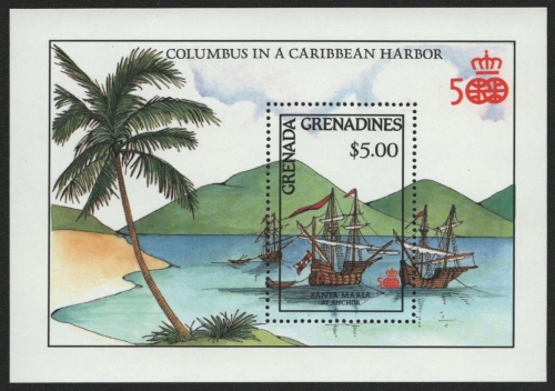 Grenada-Grenadinen 1987 - Mi-Nr. Block 134 ** - MNH - Schiffe / Ships