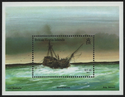 Jungferninseln 1987 - Mi-Nr. Block 43 ** - MNH - Schiffe / Ships