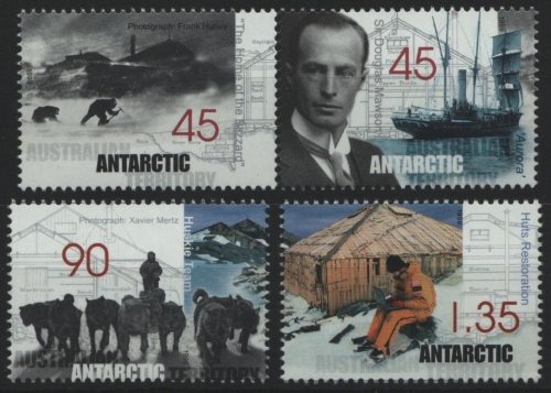 AAT / Austral. Antarktis 1999 - Mi-Nr. 119-122 ** - MNH - M. Dawson (II)
