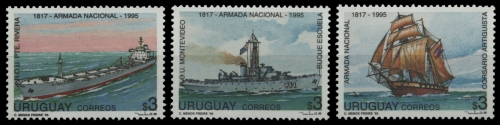 Uruguay 1995 - Mi-Nr. 2129-2131 ** - MNH - Schiffe / Ships