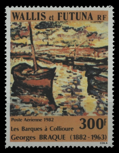 Wallis & Futuna 1982 - Mi-Nr. 410 ** - MNH - Schiffe / Ships - Gemälde