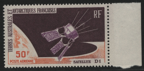 TAAF 1966 - Mi-Nr. 35 ** - MNH - Raumfahrt / Space (III)