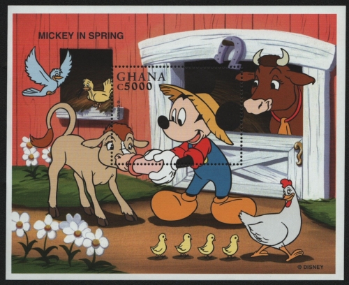 Ghana 1998 - Mi-Nr. Block 343 ** - MNH - Walt Disney