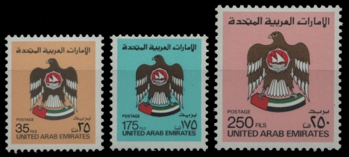 Ver. Arabische Emirate 1984 - Mi-Nr. 177-179 ** - MNH - Freimarken / Definitives