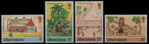 Gilbert und Ellice 1976 - Mi-Nr. 280-283 ** - MNH - Weihnachten / X-mas