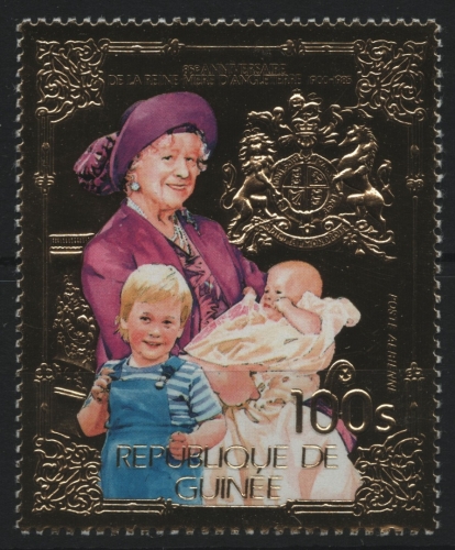 Guinea 1985 - Mi-Nr. 1042 A ** - MNH - Queen Mum
