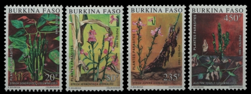 Burkina Faso 1989 - Mi-Nr. 1210-1213 ** - MNH - Pflanzen / Plants